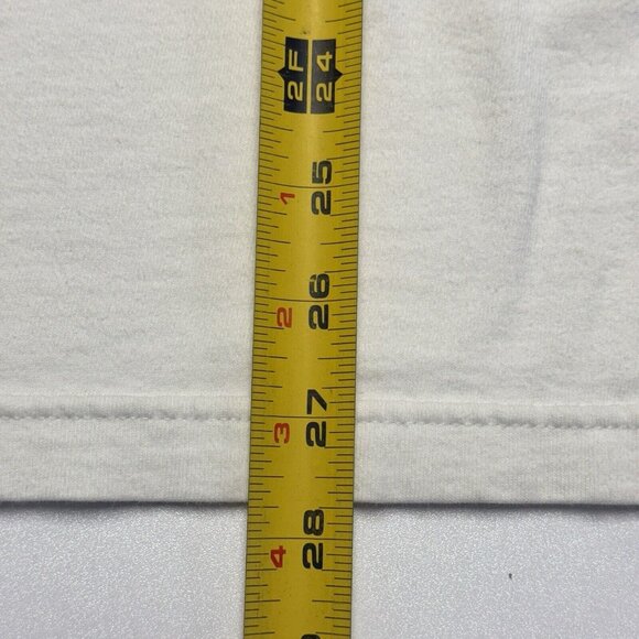 Vintage Anne Geddes T Shirt Mens Large White Christmas Snowman USA - Picture 9 of 10